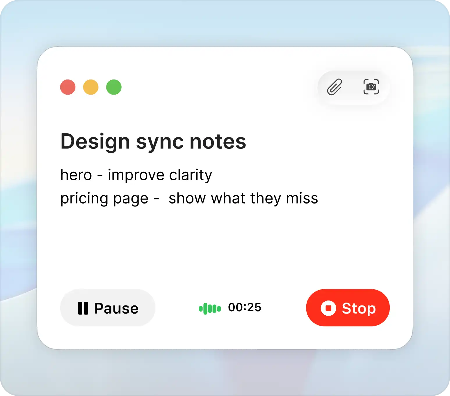 Stay in the conversation